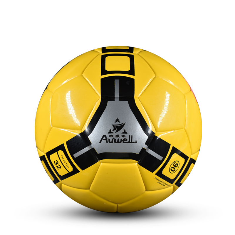 Auwell 4# AWS5401 PU thermal bonded Soccer Ball