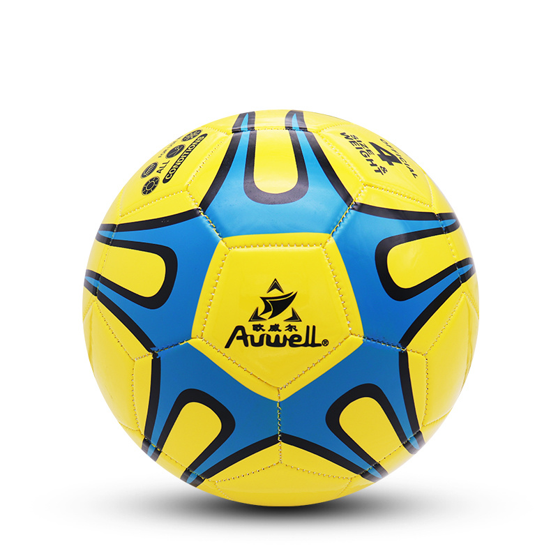 Auwell 4# AWS5453 PVC stitched soccer ball