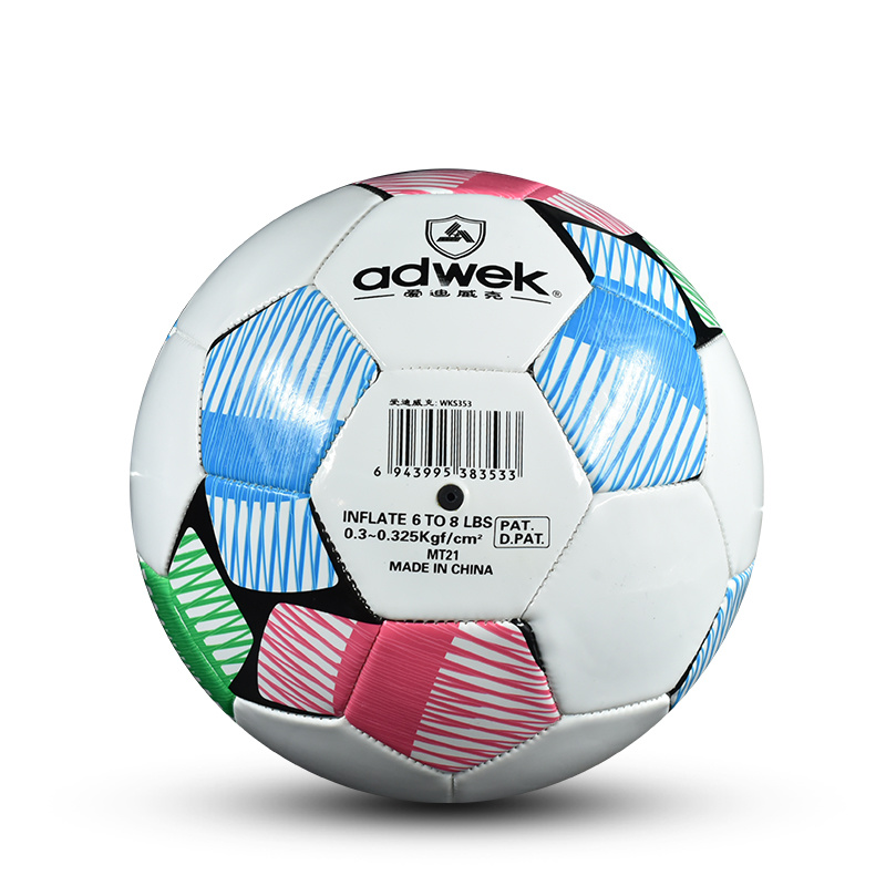 adwek 3# WKS353 PVC stitched soccer ball