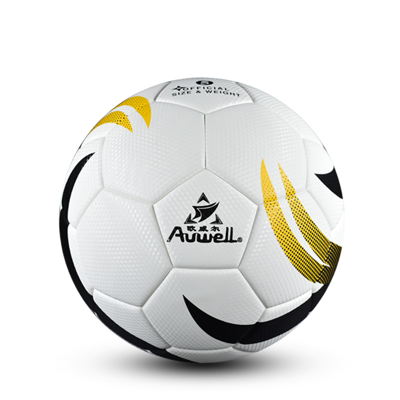 Auwell 5# AWS5821 PU thermal bonded Soccer Ball