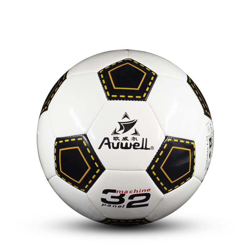 Auwell 4# AWS4510A PU stitched soccer ball
