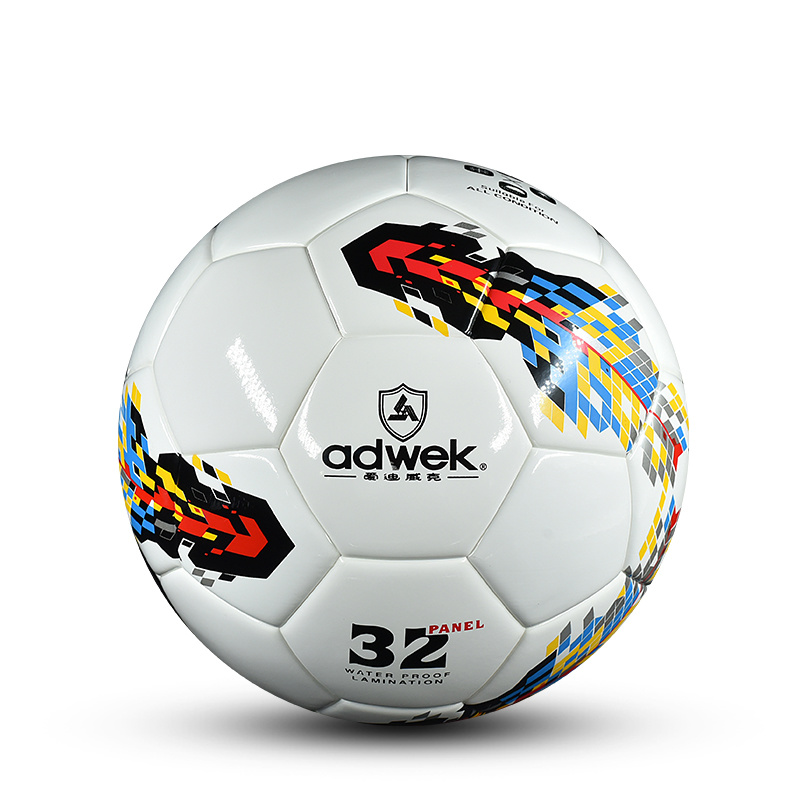 adwek 5# WKS596 PU thermal bonded Soccer Ball