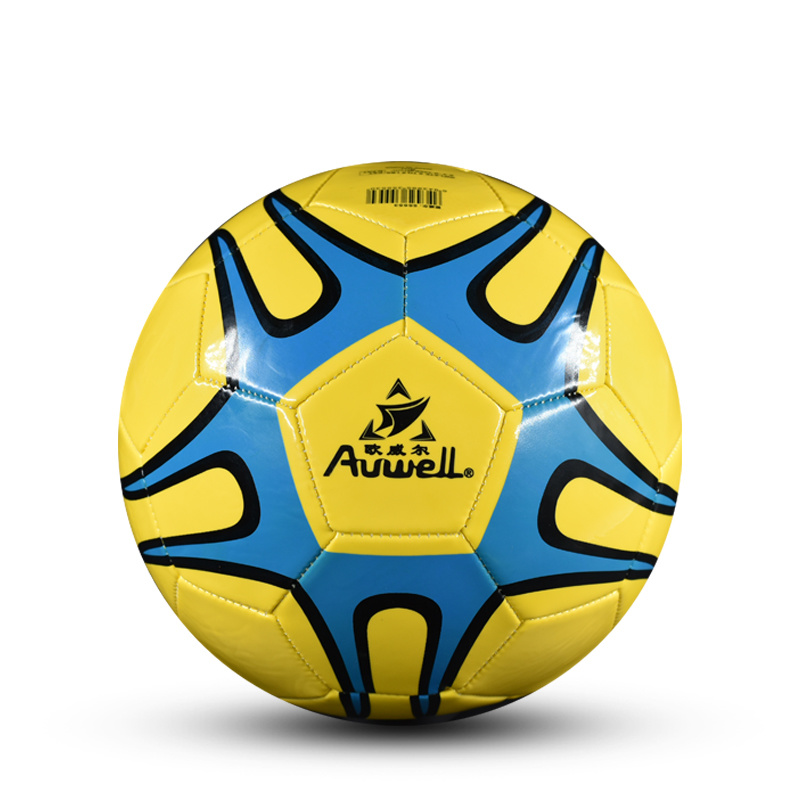 Auwell 5# AWS5553 PVC stitched soccer ball